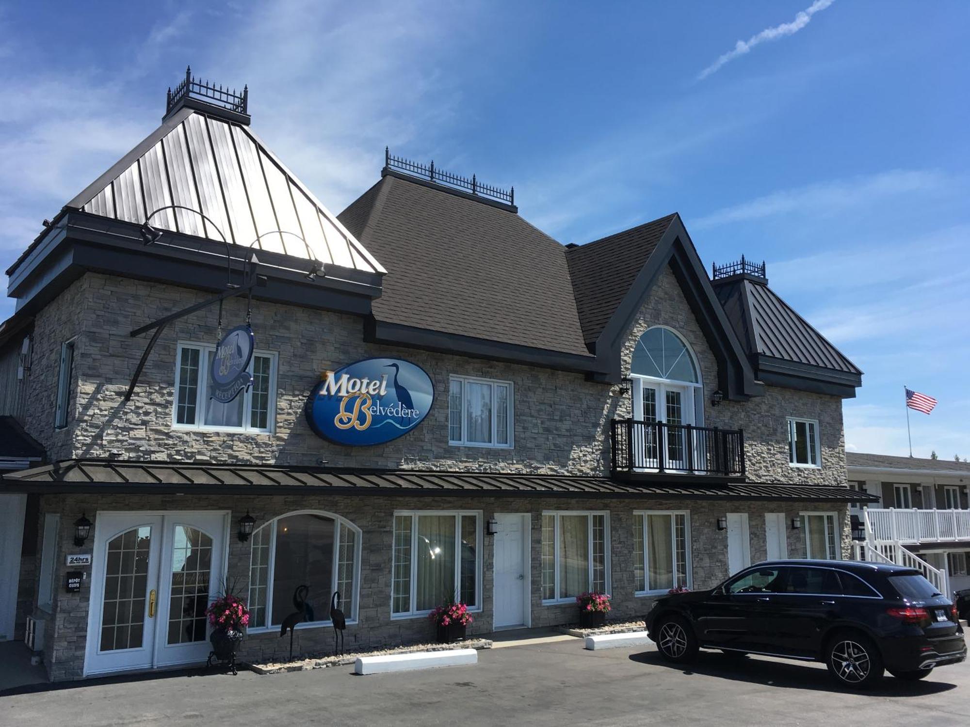 Saint-Siméon Motel Vue Belvedere מראה חיצוני תמונה