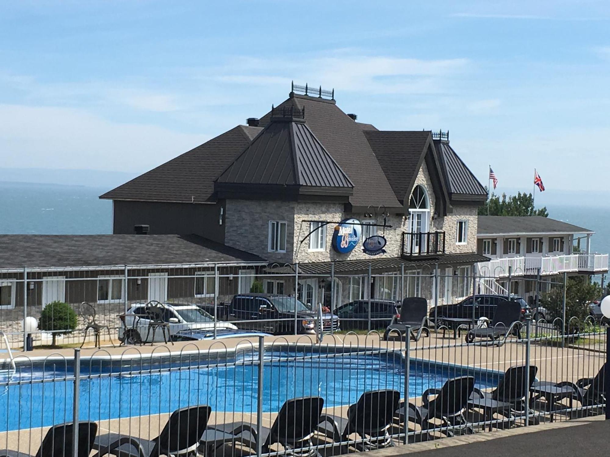 Saint-Siméon Motel Vue Belvedere מראה חיצוני תמונה