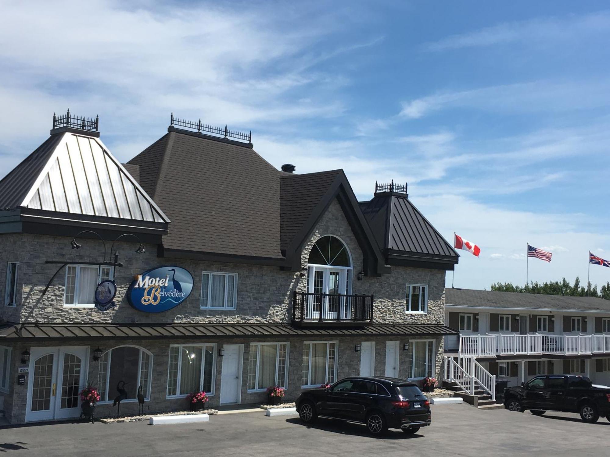Saint-Siméon Motel Vue Belvedere מראה חיצוני תמונה