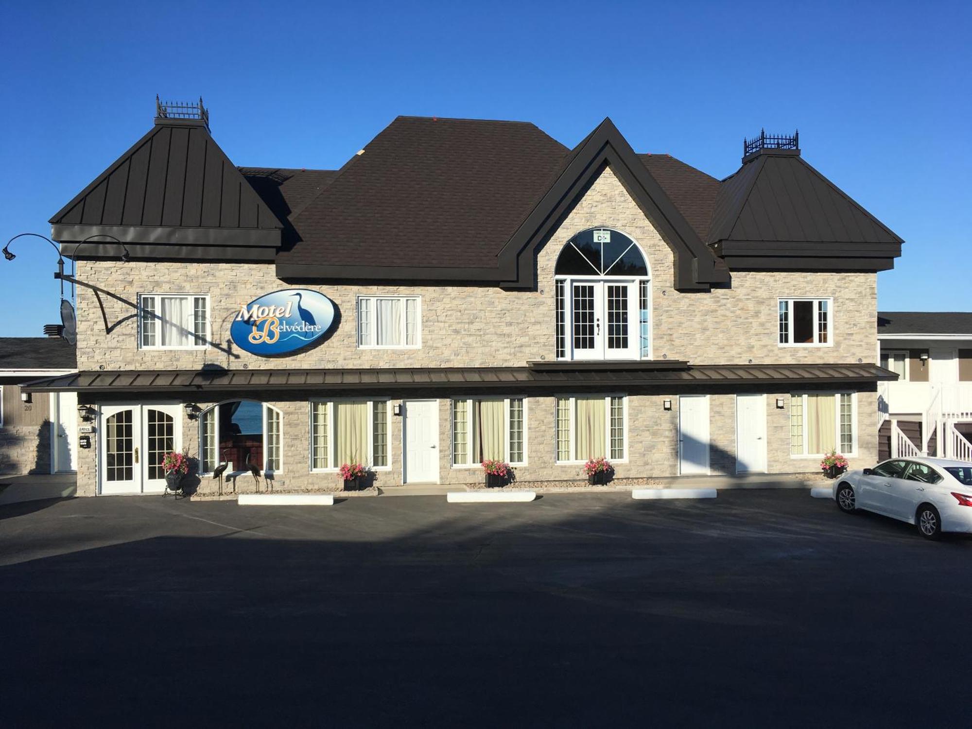 Saint-Siméon Motel Vue Belvedere מראה חיצוני תמונה